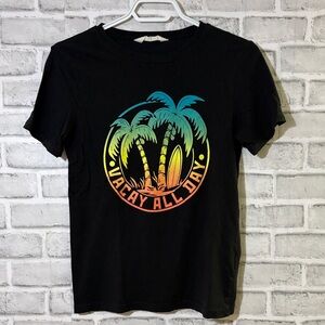 H&M boys t-shirt size 10-12 vacay all day summer shirt